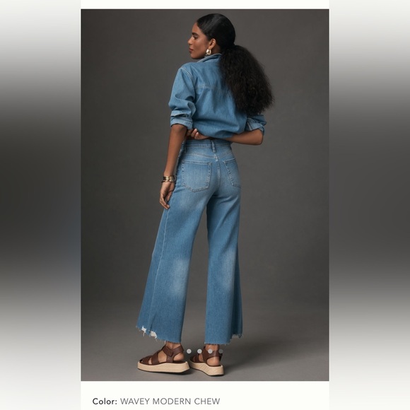 FRAME Le Palazzo High Rise Crop - Picture 3 of 9